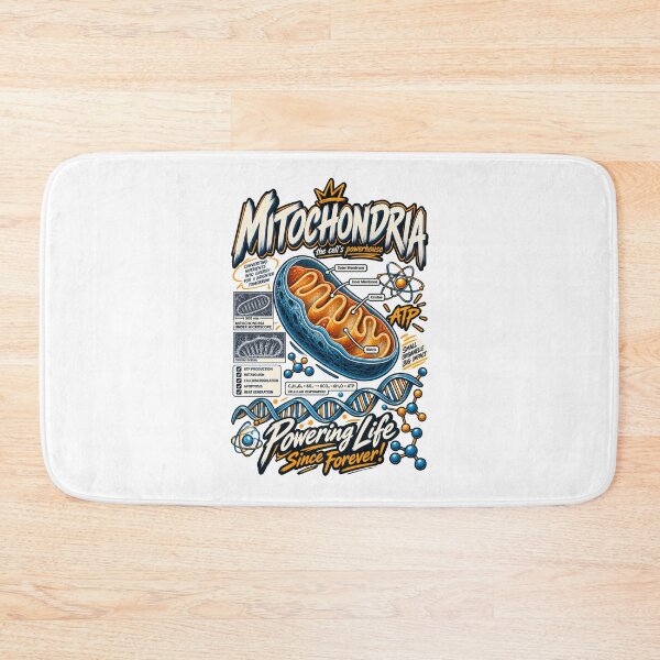 Item preview, Mitochondria Powerhouse of the Cell Retro Science designed and sold by choudane.