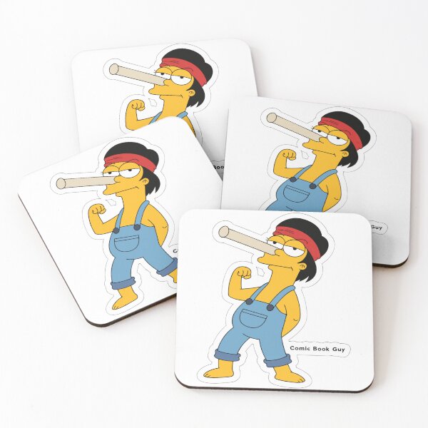 Item preview, Comic Book Guy Usopp Sniper Parody Sticker designed and sold by Francisbb.
