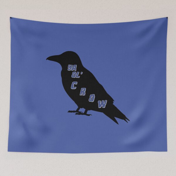 Item preview, Ya Ol’ Crow (Blue on Blue) designed and sold by PawsitiveMum3.