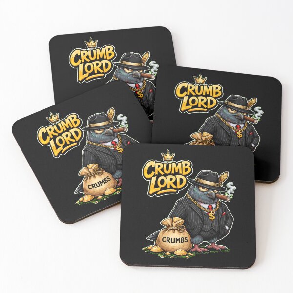Item preview, Crumb Lord - The Pigeon Mafia Bread Boss designed and sold by LOL-N-LIFESTYLE.