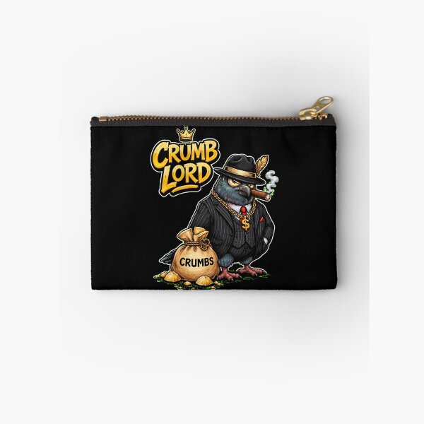 Item preview, Crumb Lord - The Pigeon Mafia Bread Boss designed and sold by LOL-N-LIFESTYLE.
