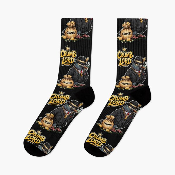 Item preview, Crumb Lord - The Pigeon Mafia Bread Boss designed and sold by LOL-N-LIFESTYLE.