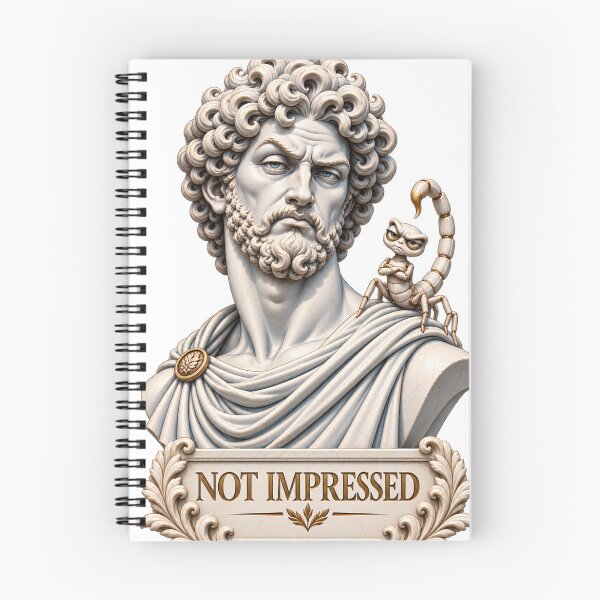 Item preview, Not Impressed — Classical Marble Statue designed and sold by flashARTstudio.