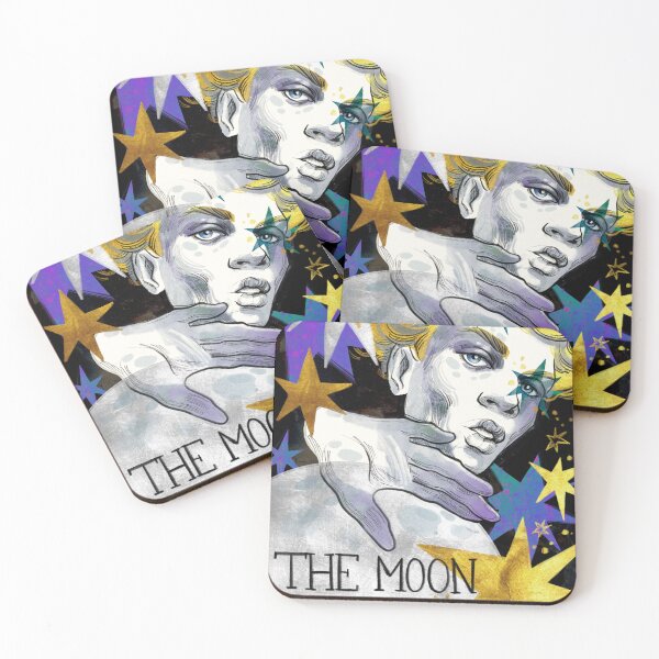 Item preview, Connor Storrie Tarot. The Moon. designed and sold by DonkeyParalyzed.