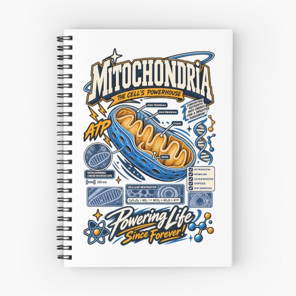 Item preview, Mitochondria Powerhouse of the Cell Retro Science designed and sold by choudane.
