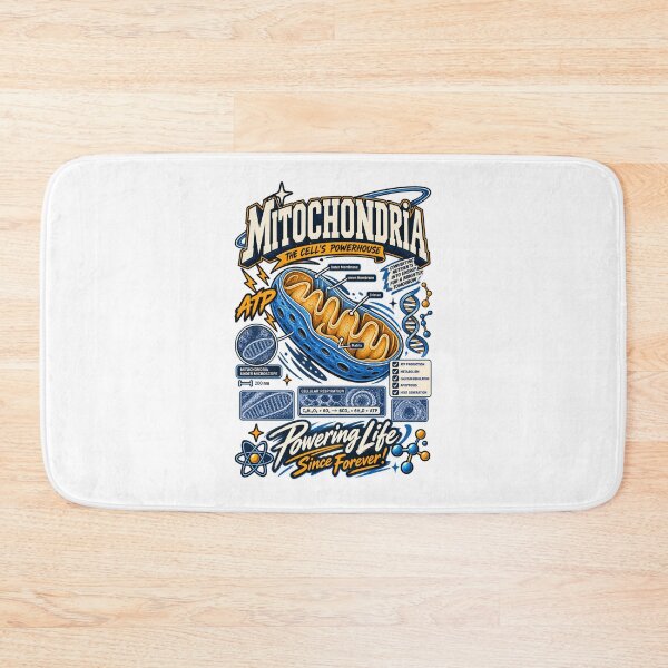 Item preview, Mitochondria Powerhouse of the Cell Retro Science designed and sold by choudane.