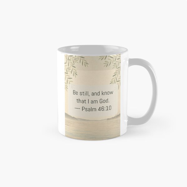 Item preview, Psalm 46 10 Christian Faith Text Art Art Print designed and sold by Carnival Posters.