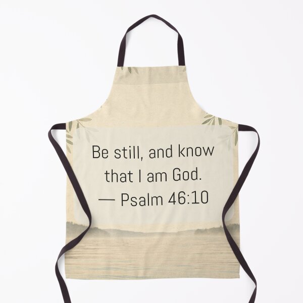 Item preview, Psalm 46 10 Christian Faith Text Art Art Print designed and sold by Carnival Posters.