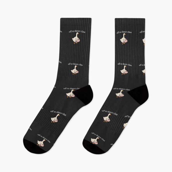 Item preview, Off To Dance Class Ballet Goose Dancer Gift designed and sold by FreshVibe Prints.