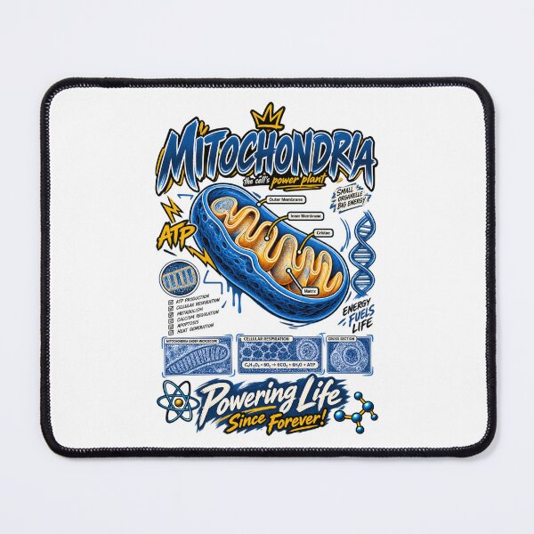 Item preview, Mitochondria Powerhouse of the Cell Retro Science designed and sold by choudane.