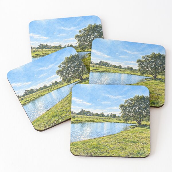 Item preview, Beautiful day in the lake designed and sold by Carol-arts-.