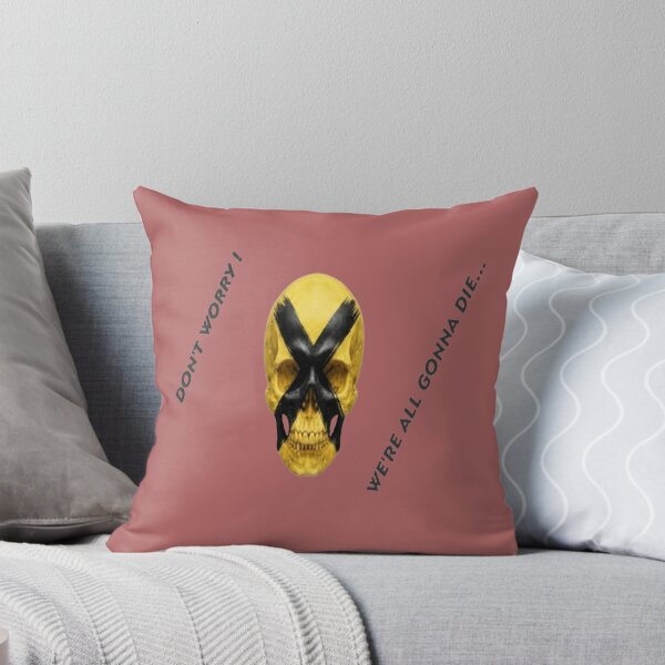 Item preview, Don't Worry We're All Gonna Die Funny Skull designed and sold by AfresStudio.