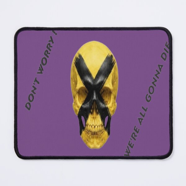 Item preview, Don't Worry We're All Gonna Die Funny Skull designed and sold by AfresStudio.