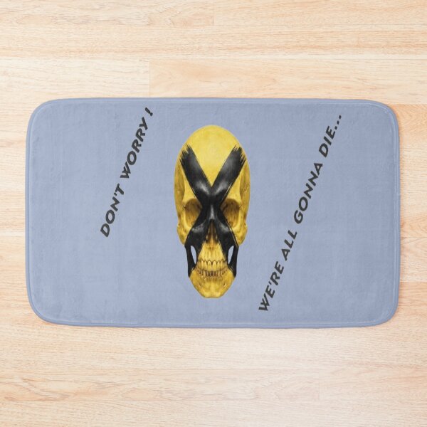 Item preview, Don't Worry We're All Gonna Die Funny Skull designed and sold by AfresStudio.