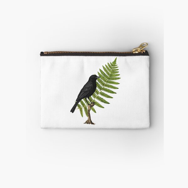 Aperçu de l'œuvre Corbeau et fougère créée et vendue par FlowaDesign.