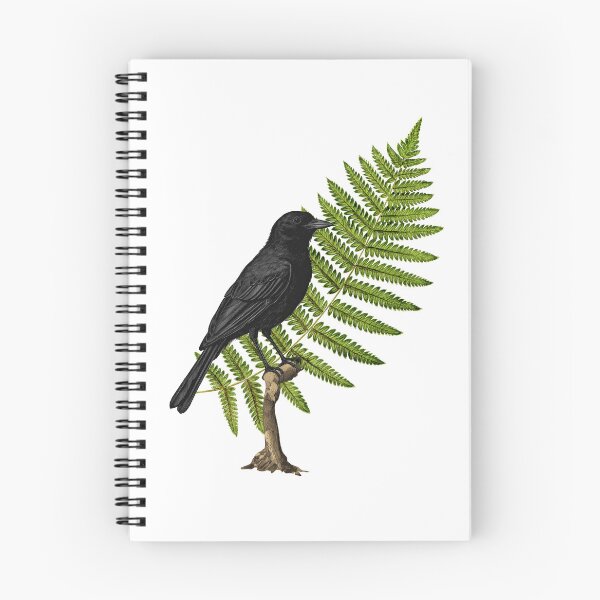 Item preview, Raven and fern designed and sold by FlowaDesign.