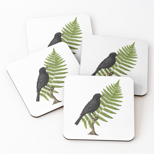 Item preview, Raven and fern designed and sold by FlowaDesign.