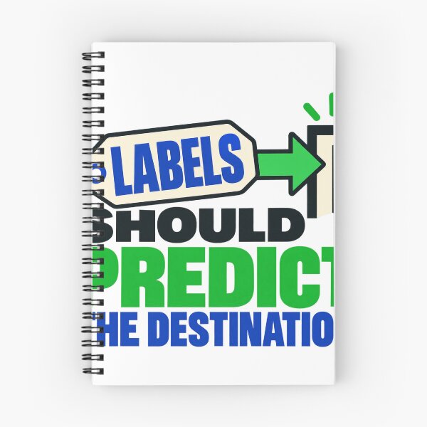 Item preview, Labels Predict the Destination UX designed and sold by Shope Buzz.