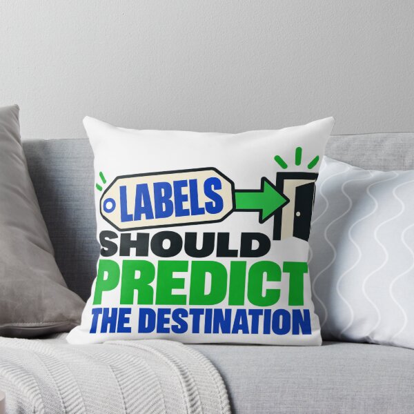 Item preview, Labels Predict the Destination UX designed and sold by Shope Buzz.