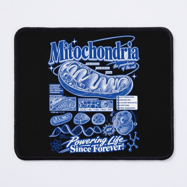 Item preview, Mitochondria Powerhouse of the Cell Retro Science designed and sold by choudane.