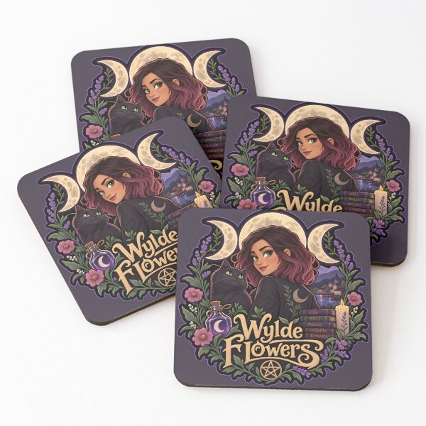 Item preview, Wylde Flowers Magical Gaming Art designed and sold by CursedTeaDesigns.