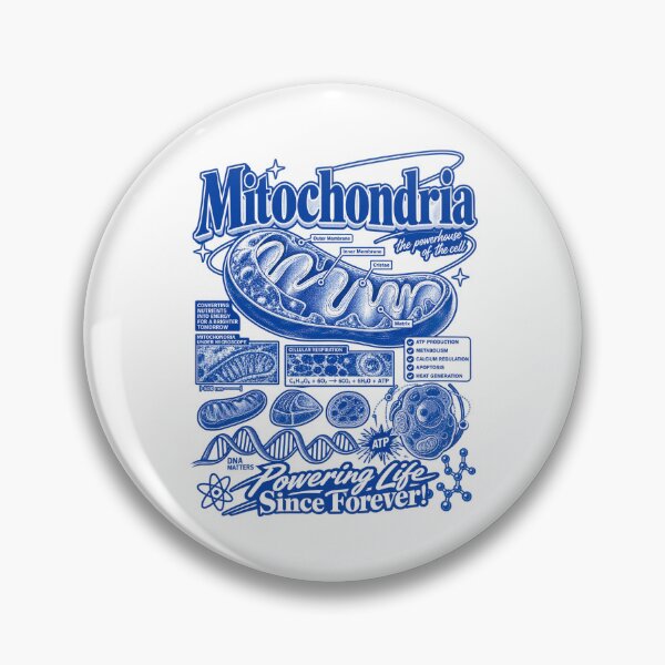 Item preview, Mitochondria Powerhouse of the Cell Retro Science designed and sold by choudane.