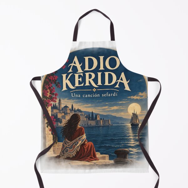 Artikelvorschau, Adio Kerida – Sephardisches Ladino-Lied der Liebe und des Abschieds entworfen und verkauft von Past in Threads.