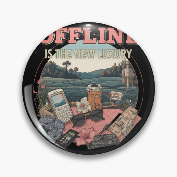 Item preview, Offline Lifestyle Digital Detox Graphic designed and sold by ChicTrendz.