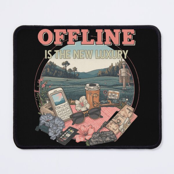 Item preview, Offline Lifestyle Digital Detox Graphic designed and sold by ChicTrendz.
