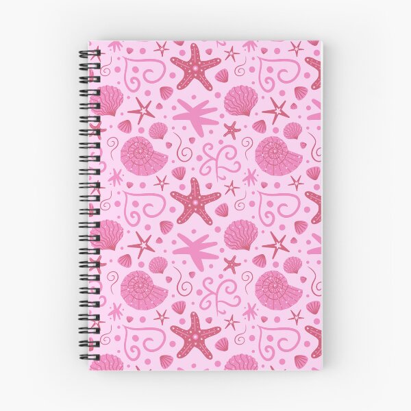 Item preview, Pink Seashells and Stars Pattern designed and sold by miawgigi.