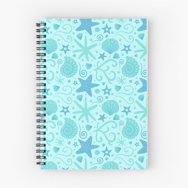 Item preview, Blue Seashells and Stars Pattern designed and sold by miawgigi.
