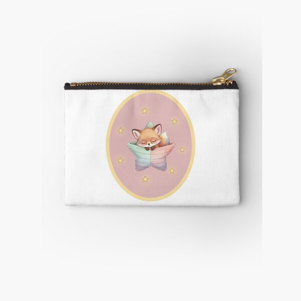 Item preview, Sleepy Star Fox – Pastel Baby Fox Illustration designed and sold by Herzbaumatelier.