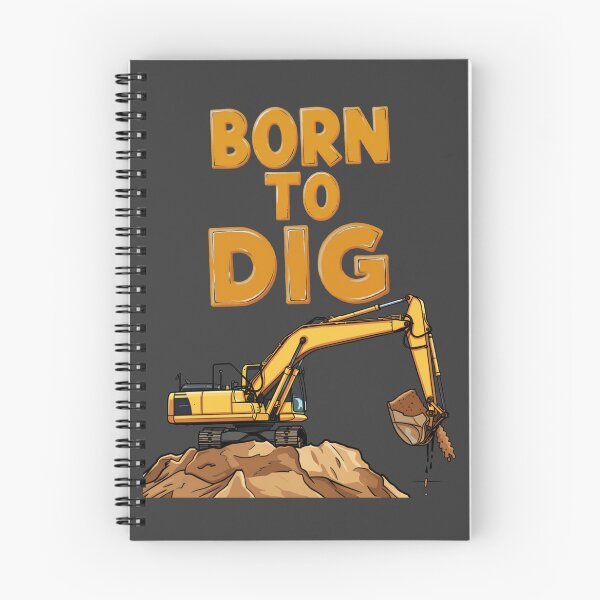 Item preview, Born to Dig Excavator Heavy Equipment Operator designed and sold by Operator Style Wear.