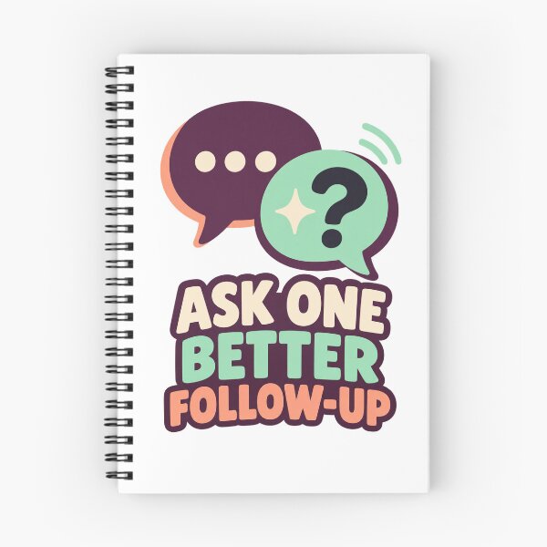 Item preview, Ask Better UX Follow-Up Questions designed and sold by Shope Buzz.