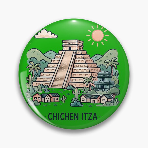 Item preview, CHICHEN ITZA · El Castillo Pyramid Mayan Temple - Chichen Itza Mexico  designed and sold by PaintMeWorld.