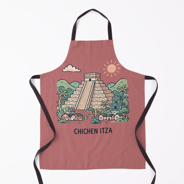 Item preview, CHICHEN ITZA · El Castillo Pyramid Mayan Temple - Chichen Itza Mexico  designed and sold by PaintMeWorld.