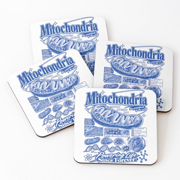 Item preview, Mitochondria Powerhouse of the Cell Retro Science designed and sold by choudane.