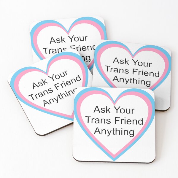 Item preview, Ask Your Trans Friend Anything designed and sold by AYTFA.