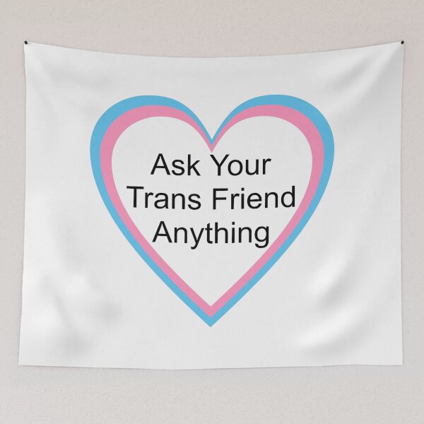 Item preview, Ask Your Trans Friend Anything designed and sold by AYTFA.
