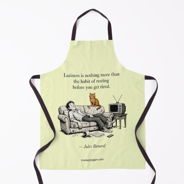 Item preview, Laziness Cartoon Quote designed and sold by fantasystyleiom.
