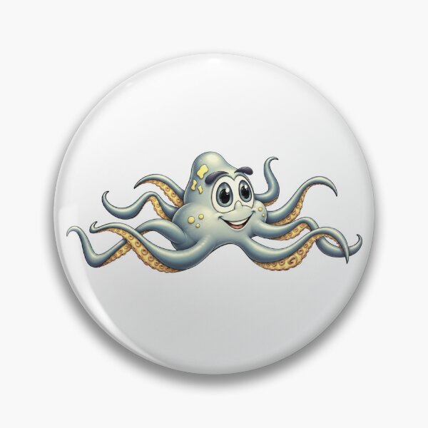 Item preview, octopus Cartoon designed and sold by Scott Hayes.