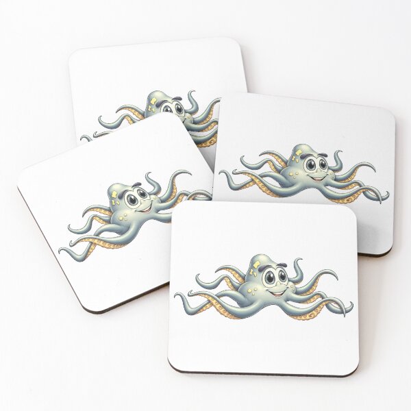 Item preview, octopus Cartoon designed and sold by Scott Hayes.
