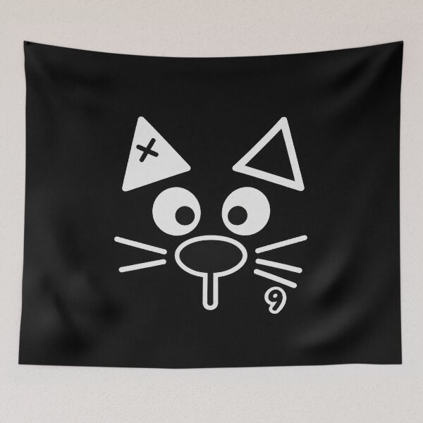 Item preview, The Minimal Geometric Cat - Deconstructivist Minimalist Design designed and sold by elglotonmusical.