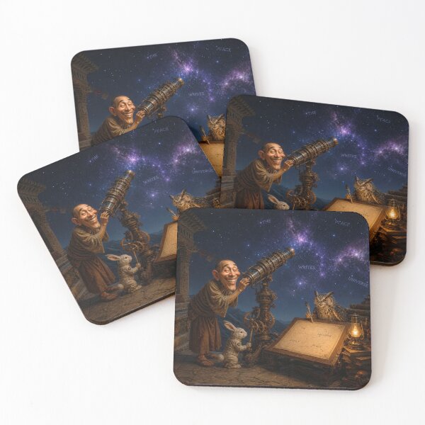 Item preview, Astronomy and Space Lovers The Universe Writes Peace designed and sold by The Brother Wu Collection.