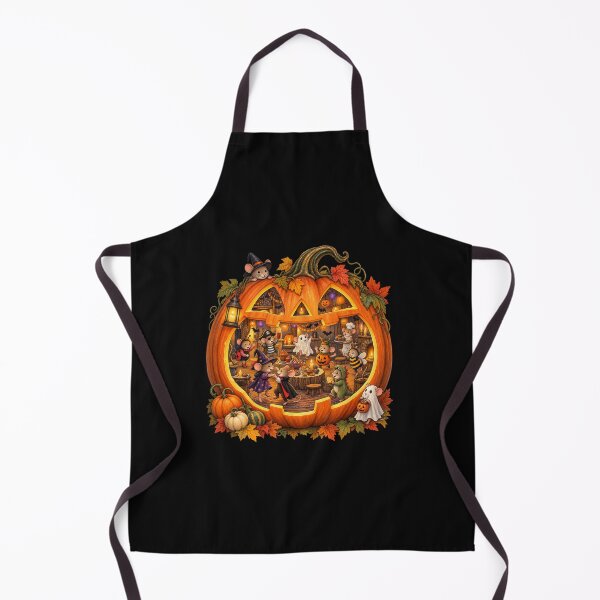 Item preview, Halloween Pumpkin Mouse Party 1A designed and sold by CrumbBumStudio.
