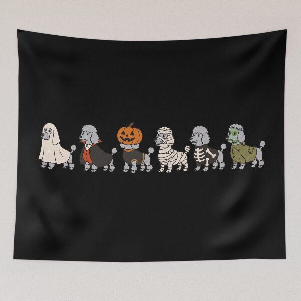 Item preview, Funny Poodle Halloween Costume Trick or Treat Mom Dad Kids designed and sold by FurryHavenPH.