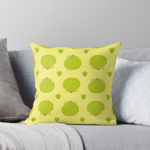 Item preview, Green Shells Pattern designed and sold by miawgigi.