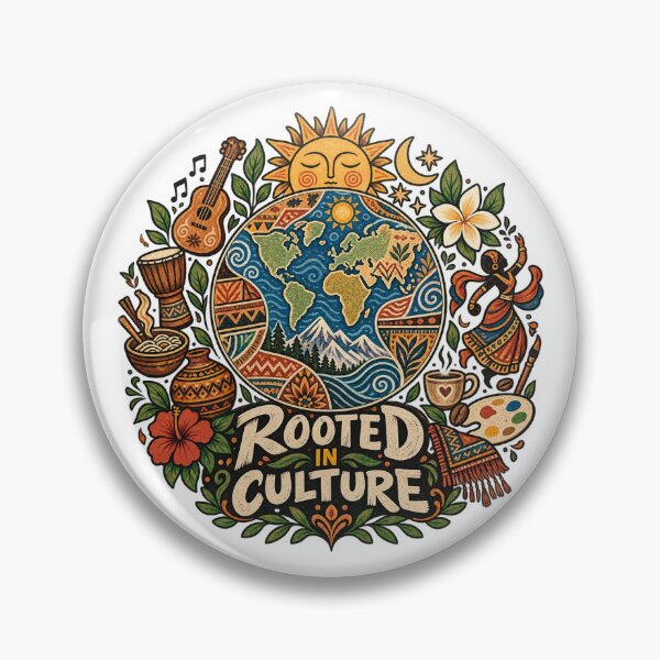 Item preview, Rooted in Culture – Hand Drawn Folk Art designed and sold by Zaveroa.