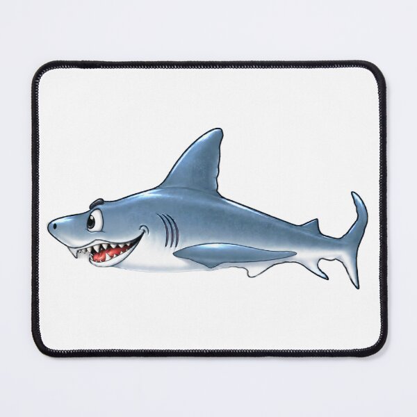Item preview, Great White Shark Cartoon designed and sold by Scott Hayes.