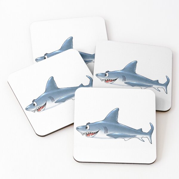 Item preview, Great White Shark Cartoon designed and sold by Scott Hayes.